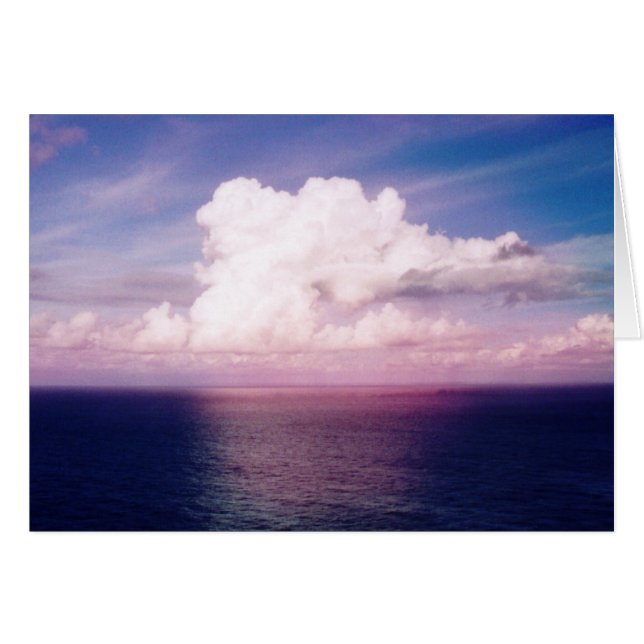 Lonely clouds card (Front Horizontal)