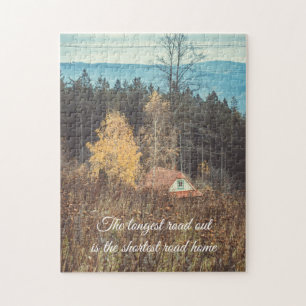 Lonely Cottage Jigsaw Puzzle