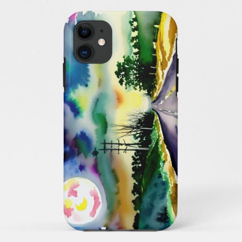 Lonely Country Road Cellphone Case