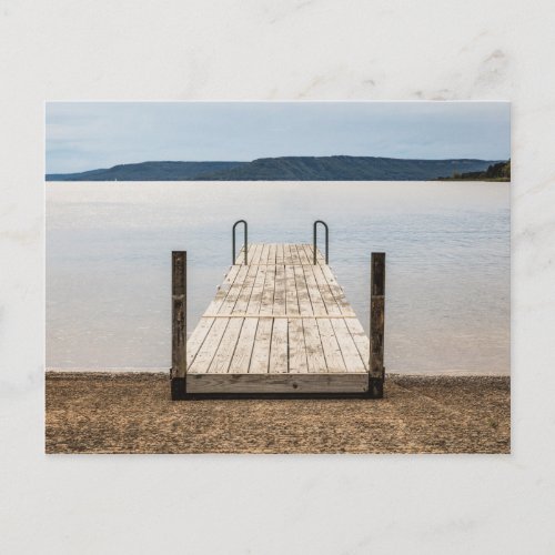 Lonely Dock on Greers Ferry Lake in Arkansas Postcard