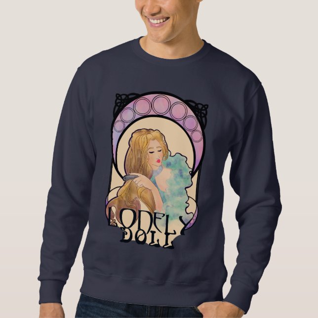 Lonely Doll Art Nouveau Signature Look Sweatshirt (Front)
