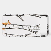 Lonely Fox in Birch Trees Case-Mate iPhone Case (Back (Horizontal))
