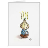 Lonely Garlic Boy Card (Front)