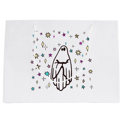 Lonely Ghost in the Stars  Large Gift Bag