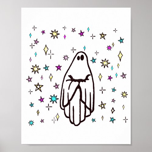 Lonely Ghost in the Stars  Poster
