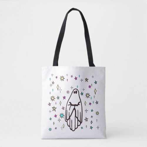 Lonely Ghost in the Stars  Tote Bag