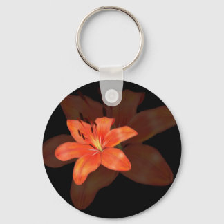 Lonely Lily Flower keychain