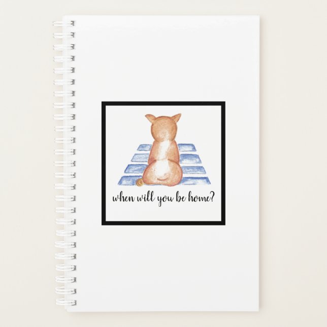 Lonely Little Dog Planner (Front)