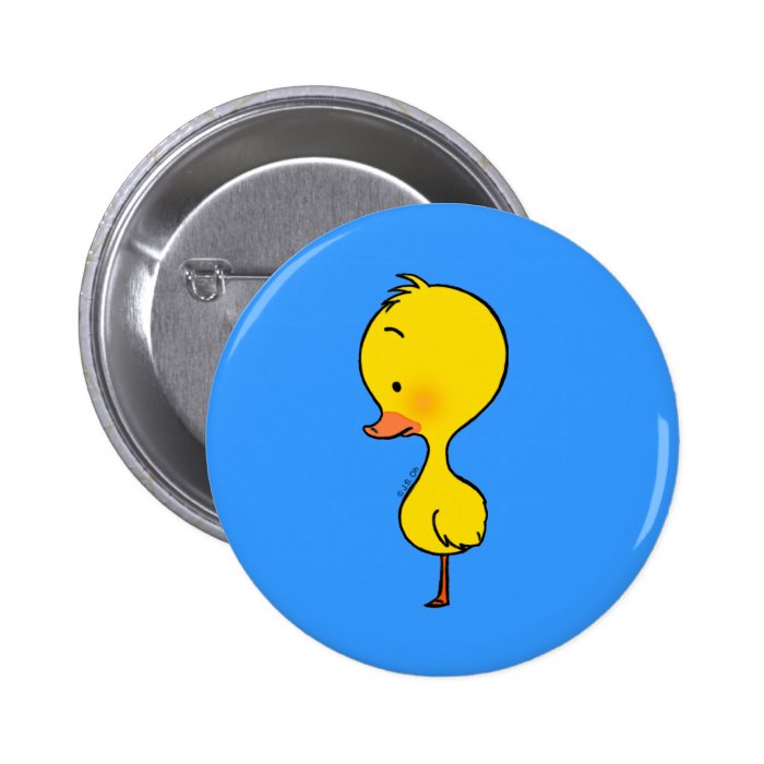 Lonely little duckling pin