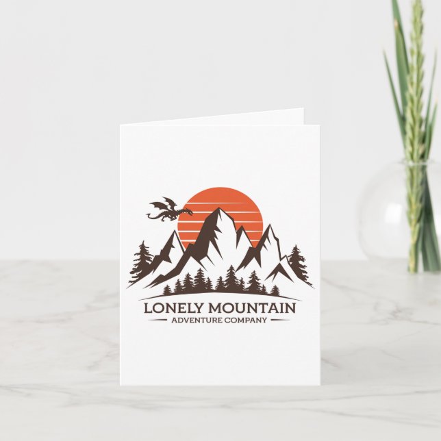 Lonely Mountain - Adventure Company - Fantasy Trip Card (Front)