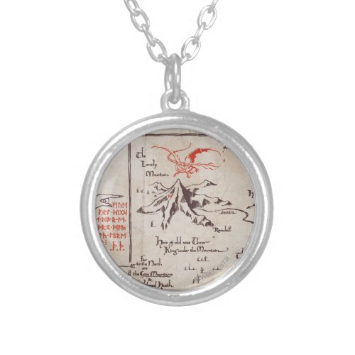 Lonely Mountain Silver Plated Necklace