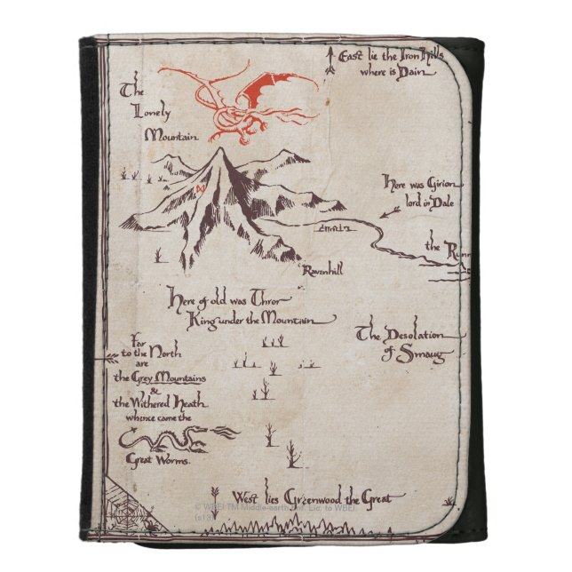 Lonely Mountain Wallet (Front Vertical)