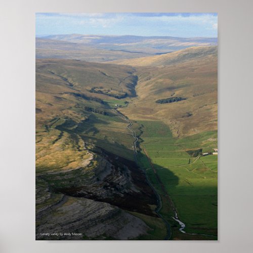 Lonely northern valley poster