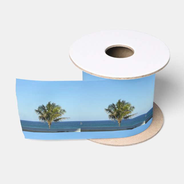 LONELY PALM TREE OF DELRAY BEACH RIBBON (Spool)