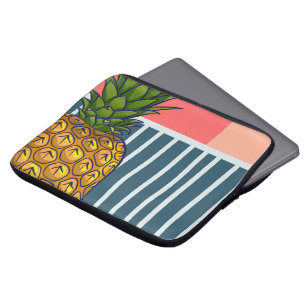 'Lonely pineapple' vibrant pop-art Laptop Sleeve