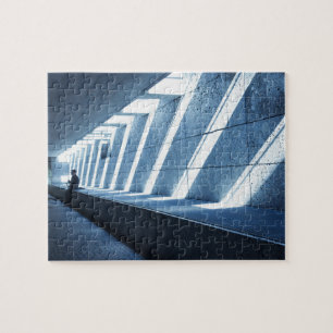 Lonely Saxophone Player - 8x10 - 110 pcs Jigsaw Puzzle