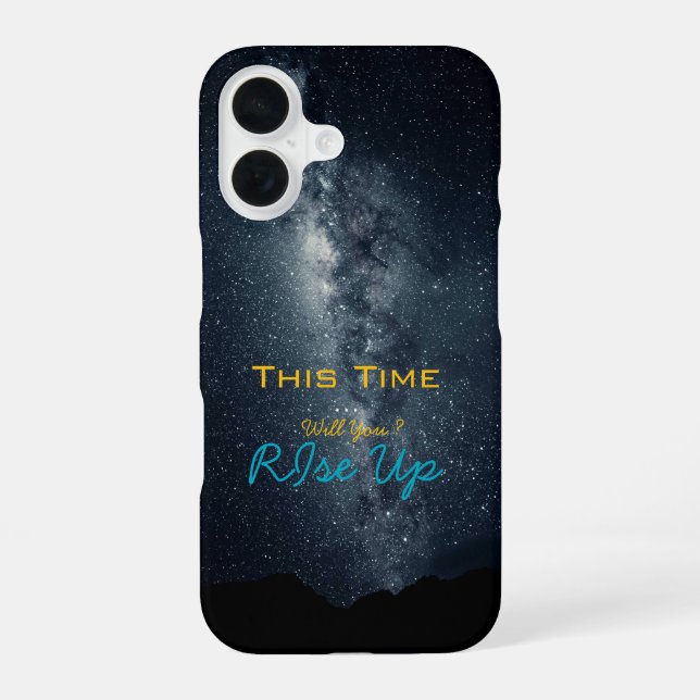 'Lonely Stars' staring like silent innocent ones  iPhone Case (Back)