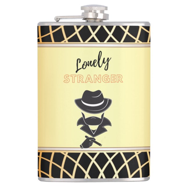 Lonely Stranger Flask (Front)