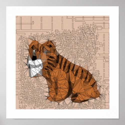 Lonely Tiger Poster