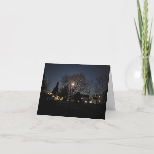 "Lonely Without You" - blank greeting card (Front)