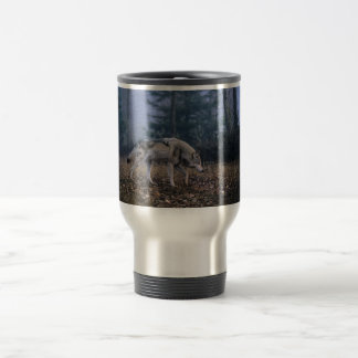 Lonely Wolf Travel Mug