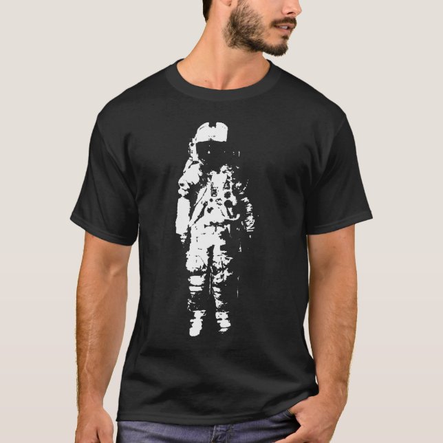 Lonesome Astronaut Guys T-shirt - Major Tom (Front)
