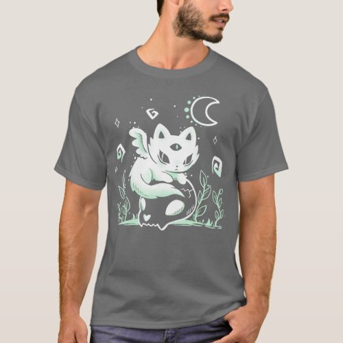 Lonesome Cat Spirit T_Shirt
