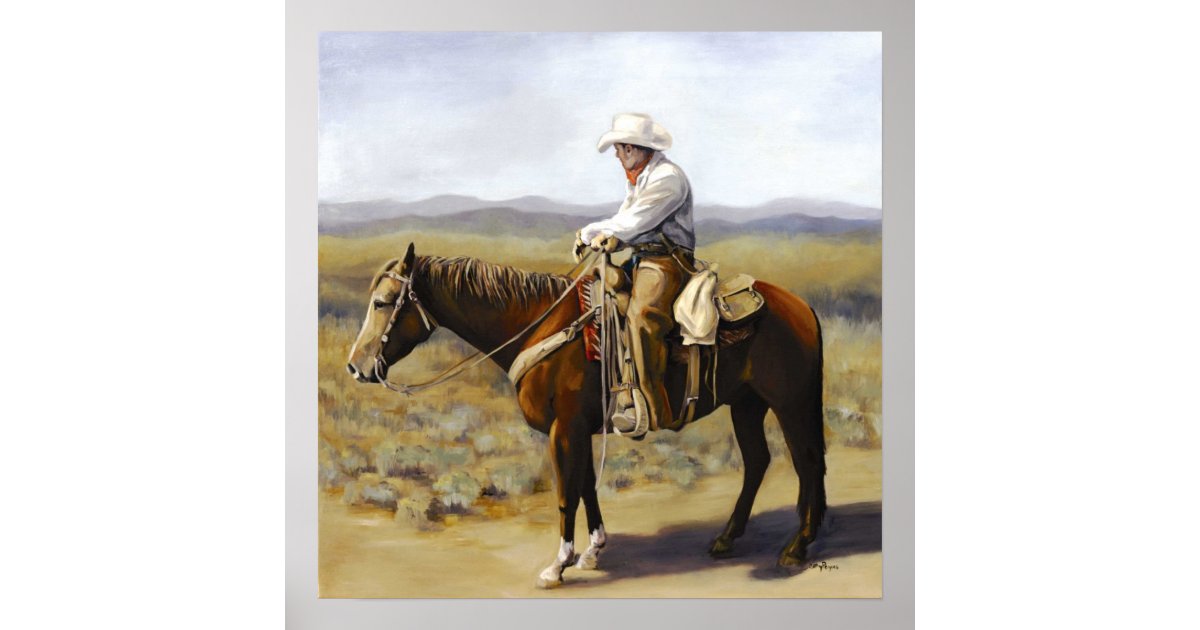 Lonesome Cowboy Poster | Zazzle