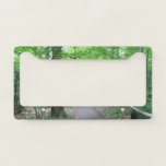 Lonesome Lake Trail in New Hampshire License Plate Frame