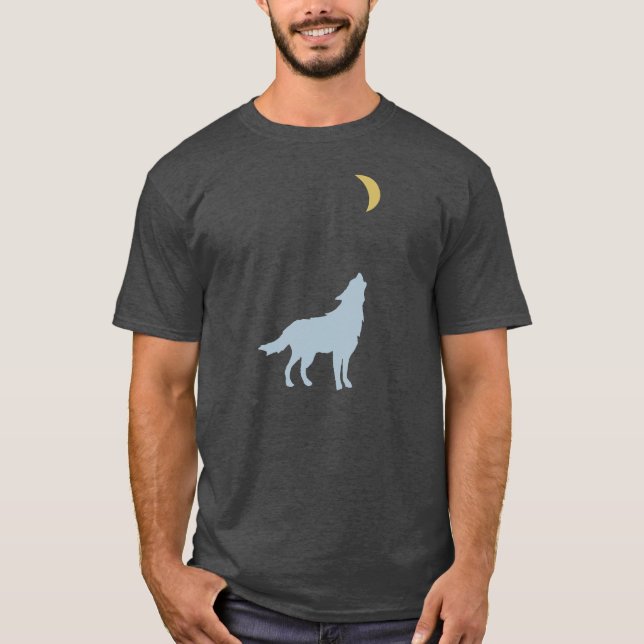 Lonesome wolf T-Shirt (Front)