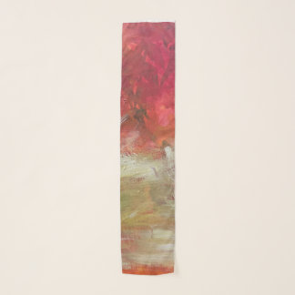 Long (10" x 45"), multi-color scarf