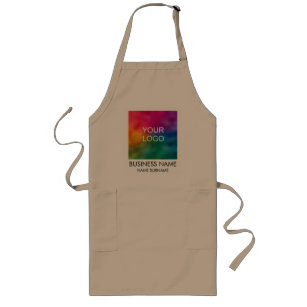 Long Apron Add Your Name Surname Company Logo