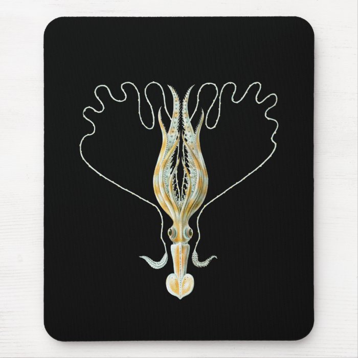 Long armed Squid Mousepads