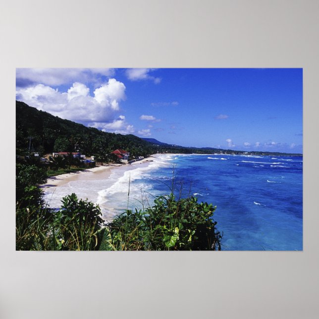 Long Bay, Port Antonio, Jamaica Poster (Front)