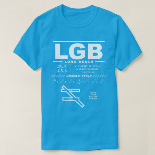 Long Beach Airport - Daugherty Field LGB T-Shirt