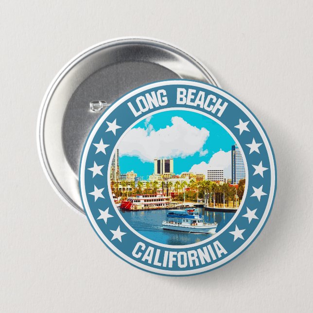 Long Beach                                         Button (Front & Back)