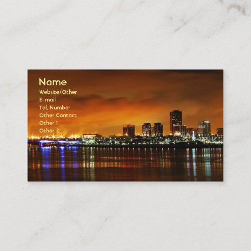 Long Beach Ca. Business Card