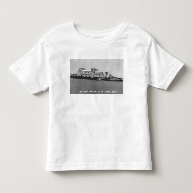 Long Beach, California Auditorium View Photograp Toddler T-shirt (Front)