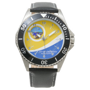 Long Beach (California) City flag Watch
