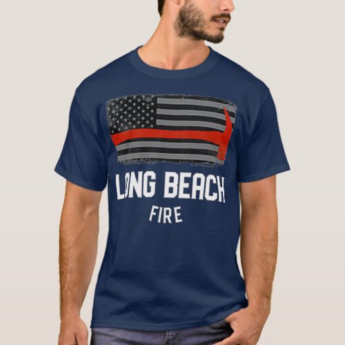 Long Beach California Fire Rescue Department T_Shirt