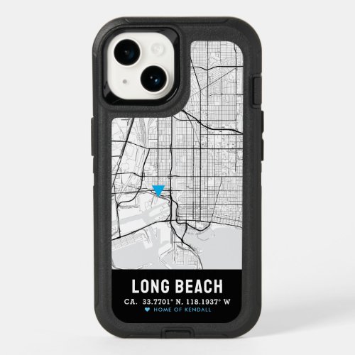 Long Beach California Home Locator  OtterBox iPhone 14 Case