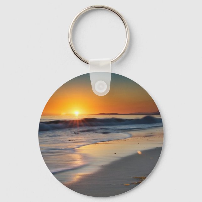 Long Beach California Keychain (Front)