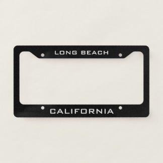 Long Beach California  License Plate Frame