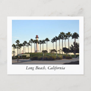 Long Beach California Postcard