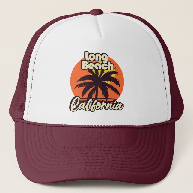 Long Beach California Trucker Hat (Front)