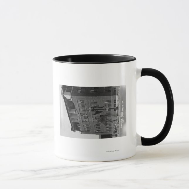 Long Beach, California View of Sharon Inn Mug (Right)