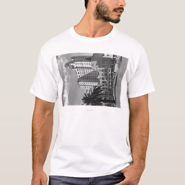 Long Beach, California Wilton Hotel Photograph T-Shirt (Front)
