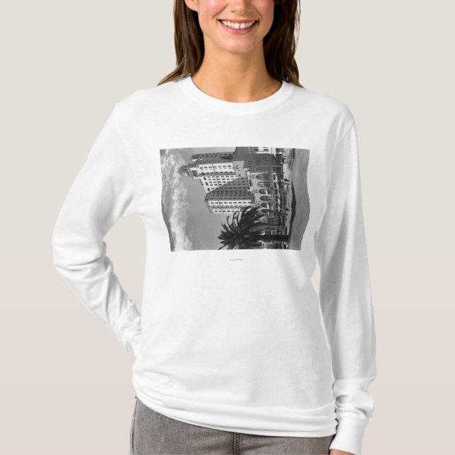 Long Beach, California Wilton Hotel Photograph T-Shirt (Front)