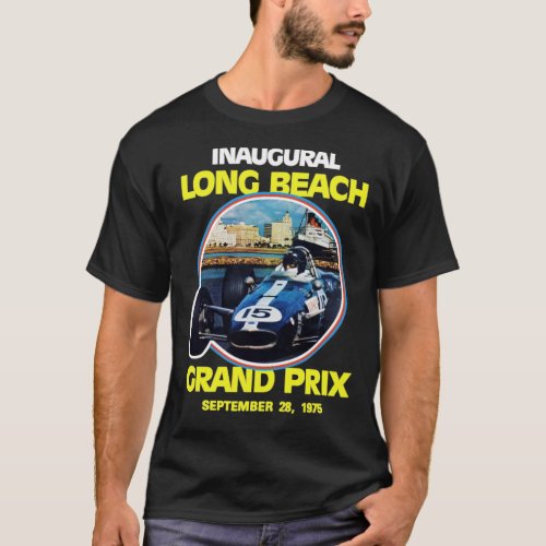 Long Beach Grand Prix 1975  T_Shirt