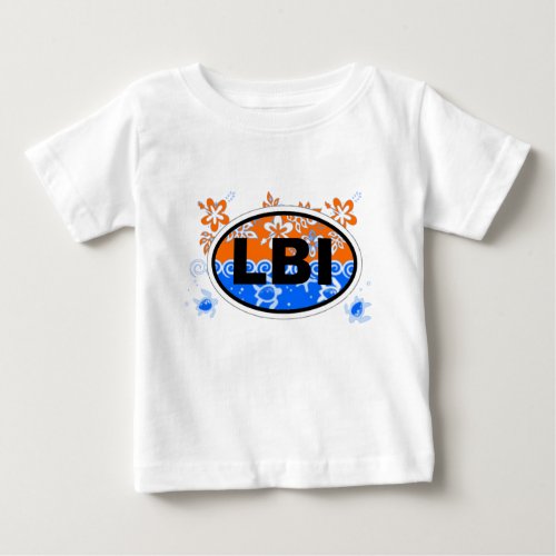 Long Beach Island Baby T_Shirt